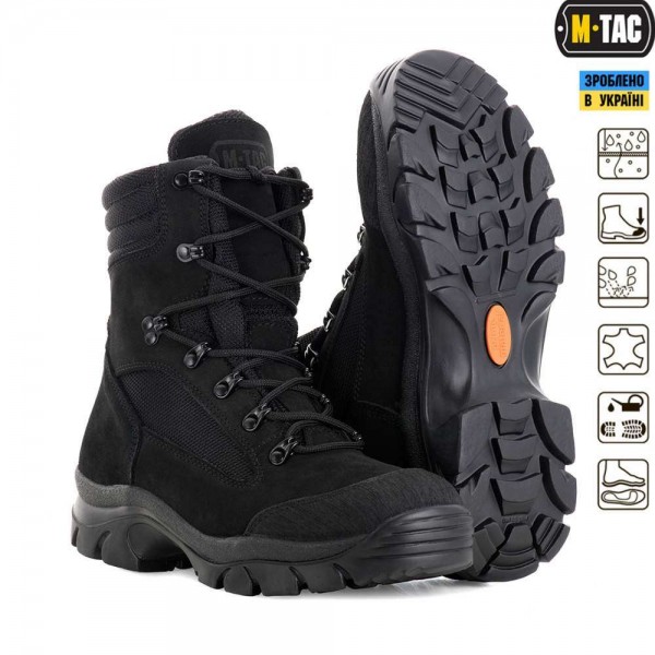 M-Tac ботинки полевые Mk.6 Pro Black - 3481302