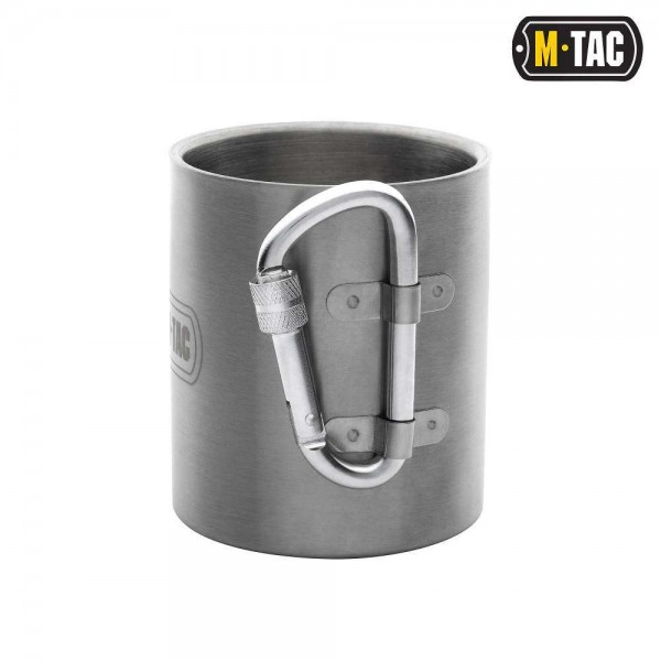 M-Tac термокружка з карабіном нерж. - 60008012 M-Tac термокружка з карабіном нерж. - 60008012