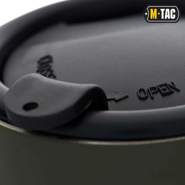 M-Tac термокружка 280 мл с крышкой олива - 3481366 M-Tac термокружка 280 мл с крышкой олива - 3481366