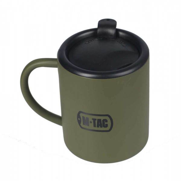 M-Tac термокружка 280 мл с крышкой олива - 3481366 M-Tac термокружка 280 мл с крышкой олива - 3481366