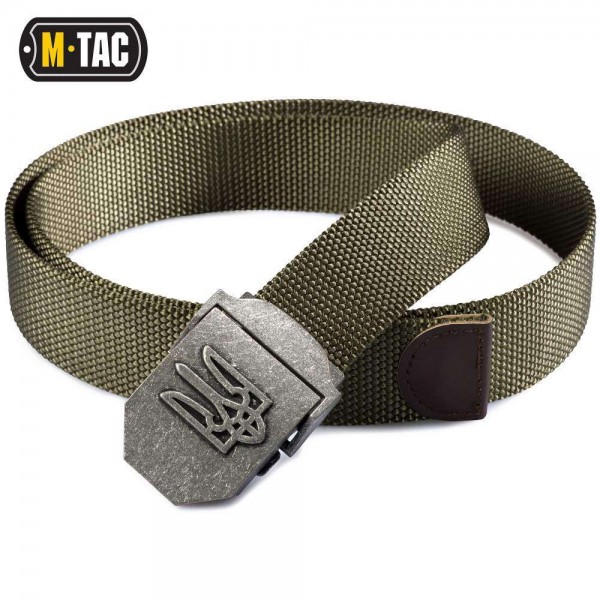 M-Tac ремінь з Тризубом Olive - 20410001