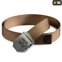 M-Tac ремінь з Тризубом Coyote