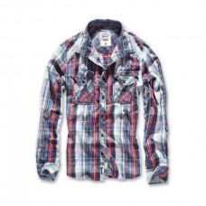 Сорочка Brandit Central City NAVY WHITE