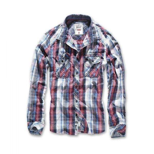 Сорочка Brandit Central City NAVY WHITE - 3487342