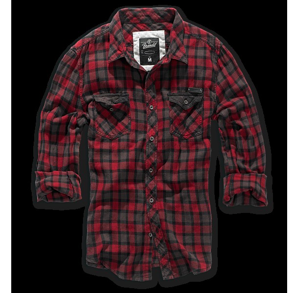 Сорочка Brandit Check Duncan RED-BROWN - 3487344
