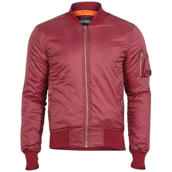 Куртка Surplus Basic Bomber Jacket BORDEAUX - 3487346