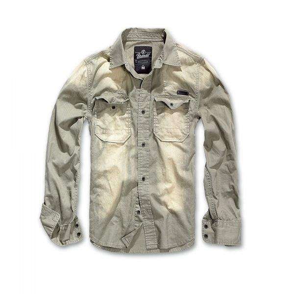 Рубашка Brandit Hardee OLIVE GRAY - 3487347