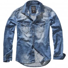 Сорочка Brandit Riley Denim BLUE