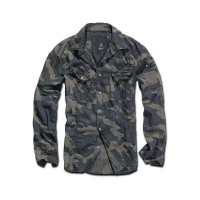Сорочка Brandit Slimfit Shirt DARKCAMO