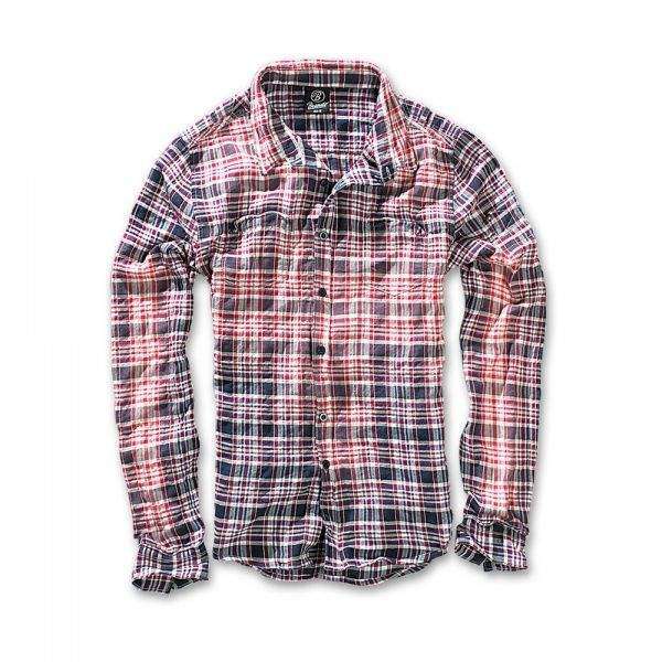 Сорочка Brandit Parkland Wire ROT-BLAU - 3487355