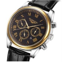 Годинник Guanqin Gold-Black-Black GQ25 CL