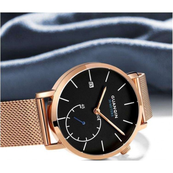 Часы Guanqin Gold-Black-Gold GS19083 CS - 3487478