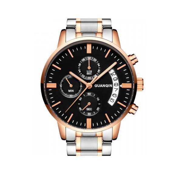 Часы Guanqin Gold-Black-SilverGold GS19053 CS - 3487487