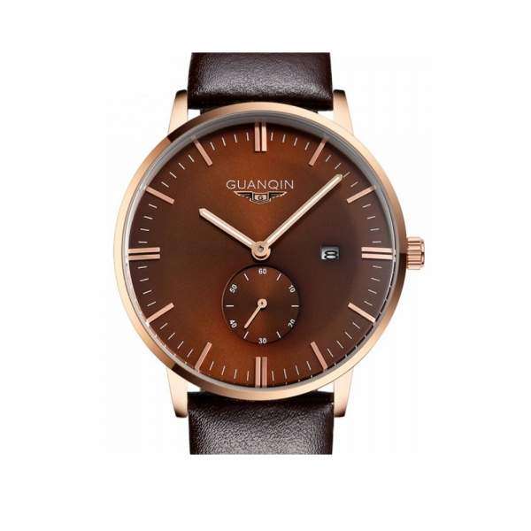 Часы Guanqin Gold-Brown-Brown GQ13001 CL - 3487514