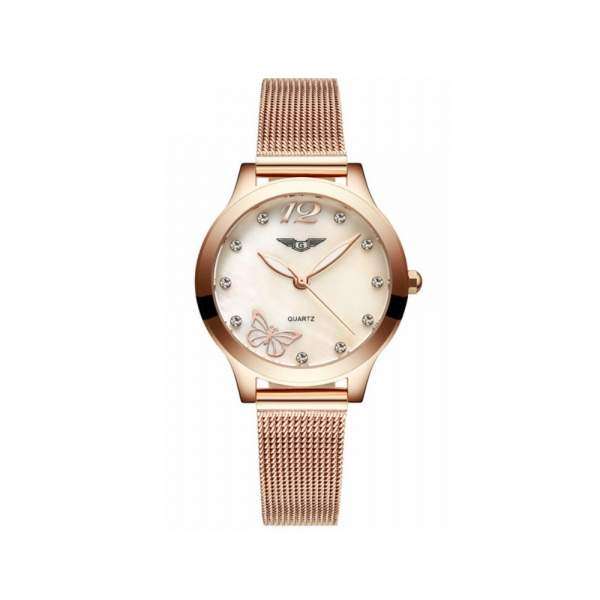 Часы Guanqin Gold-White-Gold Butterfly GS19042 CS - 3487537
