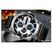 Часы Guanqin Silver-Black-Black GS19088 CL
