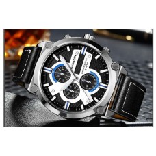Годинник Guanqin Silver-Black-Black GS19088 CL
