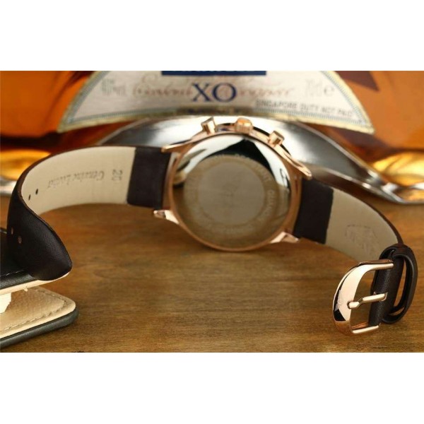 Часы Guanqin Gold-White-Brown GQ12003 CL - 3487573