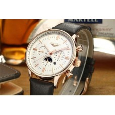 Часы Guanqin Gold-White-Brown GQ12003 CL