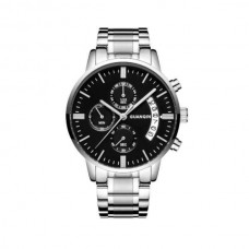Часы Guanqin Silver-Black-Silver GS19053 CS