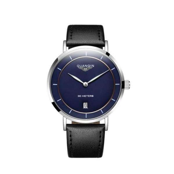 Часы Guanqin Silver-Blue-Black GS19070 CL - 3487605