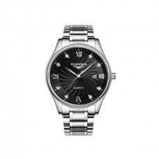 Годинник Guanqin Silver-Black-Silver GQ80007-1A CS