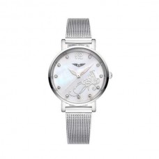 Часы Guanqin Silver-White-Silver Flower GS19042 CS