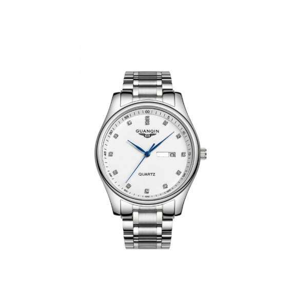 Часы Guanqin Silver-White-Silver GQ80009-2A CS - 3487657