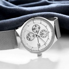 Часы Guanqin Silver-White-Silver GS19082 CS