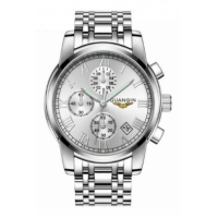 Годинник Guanqin Silver-White-Silver GS19095 CS