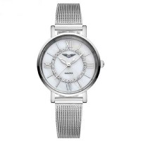 Годинник Guanqin Silver-White-Silver Roman GS19042 CS