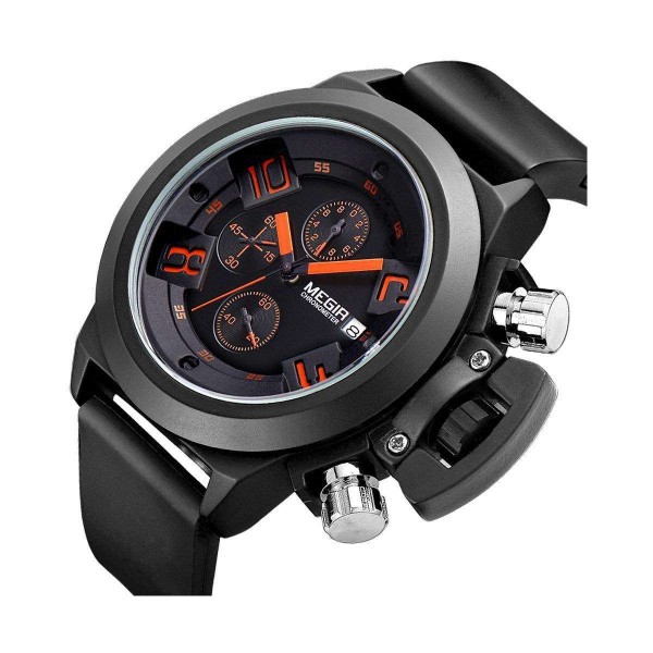 Годинник Megir Black MG2002 - 3487676 Годинник Megir Black MG2002 - 3487676