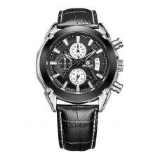 Годинник Megir Black MG2020