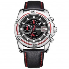 Годинник Megir Black MG2023