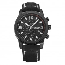Годинник Megir Black MG2026