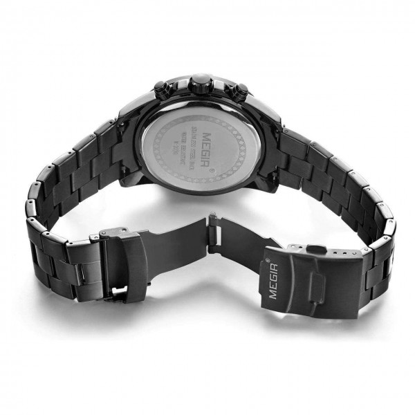 Годинник Megir Black MG2030 SS - 3487682 Годинник Megir Black MG2030 SS - 3487682