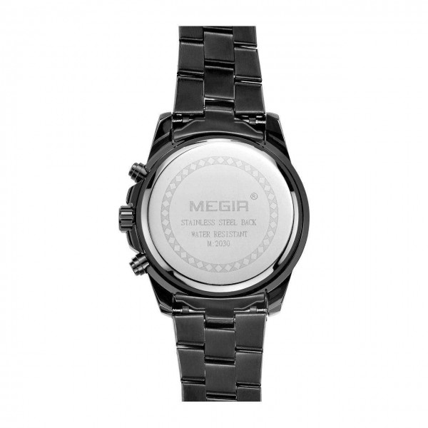 Годинник Megir Black MG2030 SS - 3487682 Годинник Megir Black MG2030 SS - 3487682