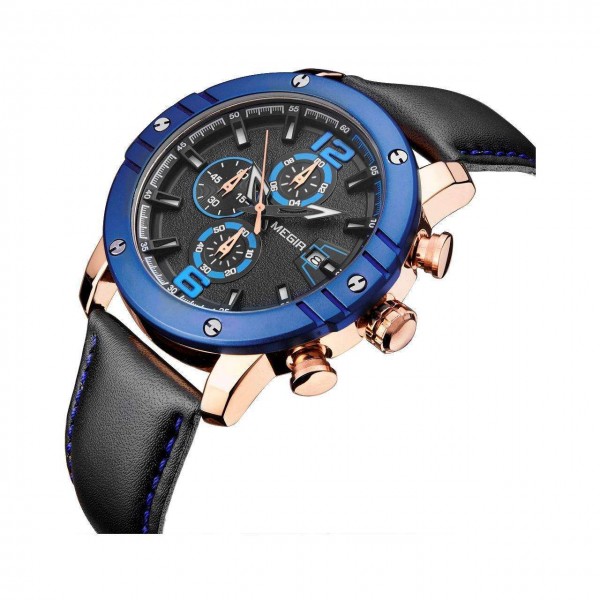 Годинник Megir Black MG2046 - 3487684 Годинник Megir Black MG2046 - 3487684