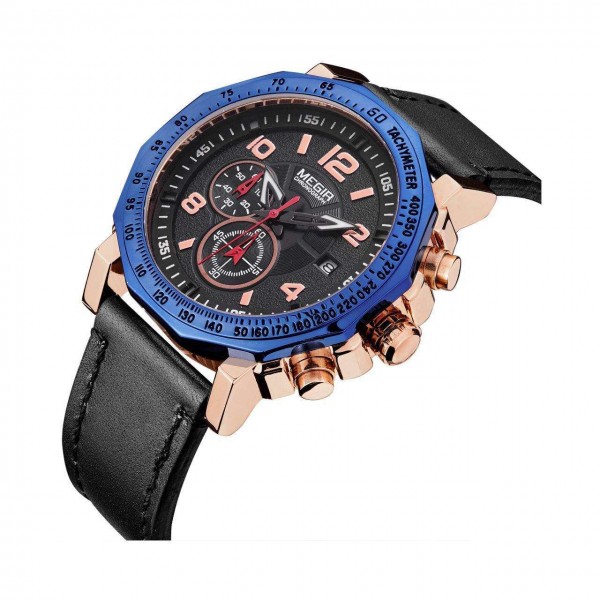 Годинник Megir Black MG2048 - 3487685