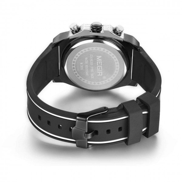 Годинник Megir Black MG2051 - 3487686