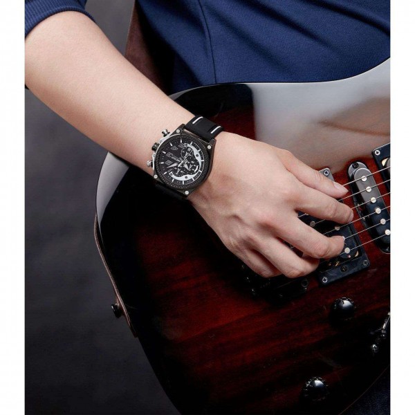 Годинник Megir Black MG2051 - 3487686