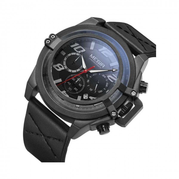 Годинник Megir Black MG2052 - 3487687