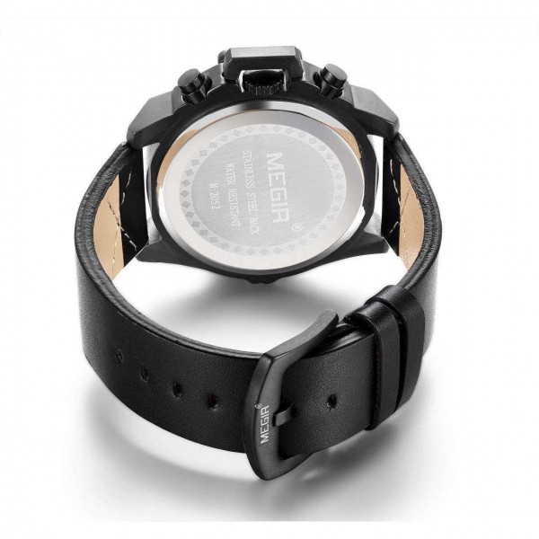 Годинник Megir Black MG2052 - 3487687