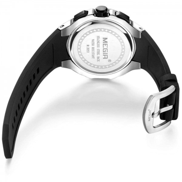 Годинник Megir Black MG2053 - 3487688