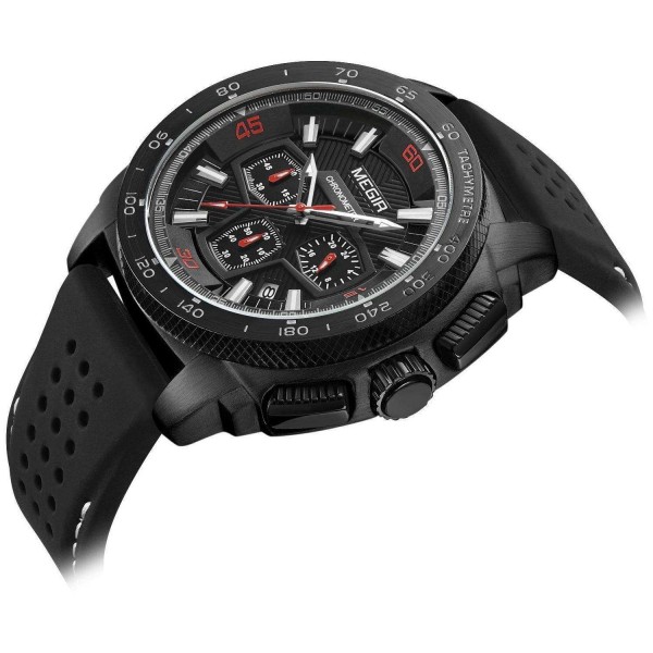 Годинник Megir Black MG2056 - 3487691