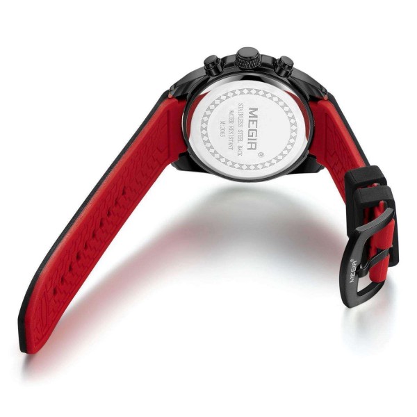 Годинник Megir Black MG2063 - 3487692