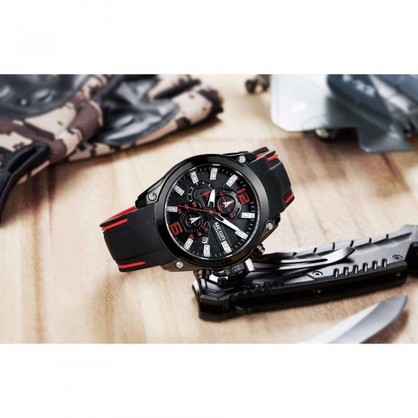 Годинник Megir Black MG2063 - 3487692