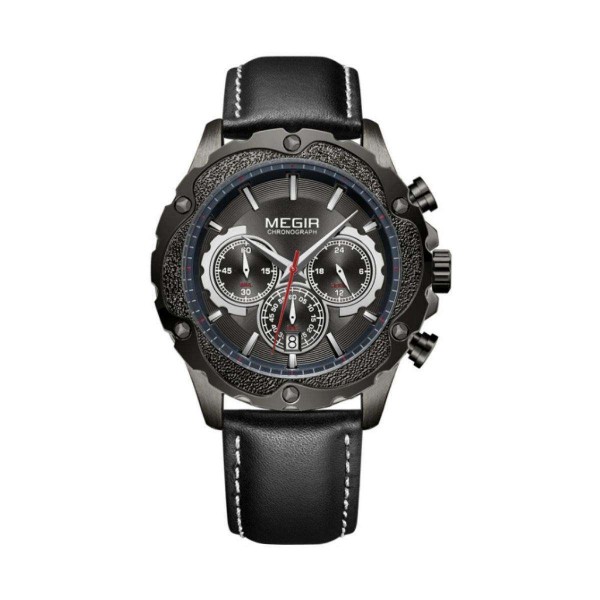 Годинник Megir Black MG2070 - 3487693