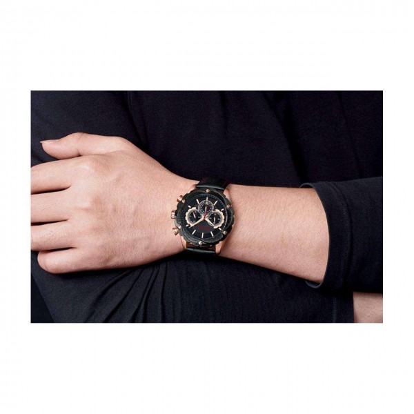 Годинник Megir Black MG2070 - 3487693