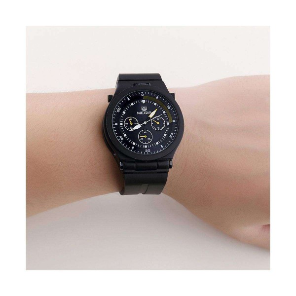 Годинник Megir Black MG3003 - 3487695